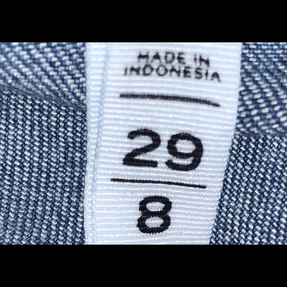 LOFT denim mini skirt - Picture 6 of 6